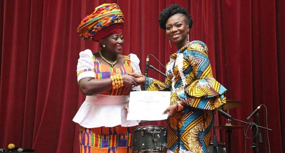 Ghana Peace Awards  RTP Awards: Stacy Amoateng Sweeps Two Big Awards On Saturday