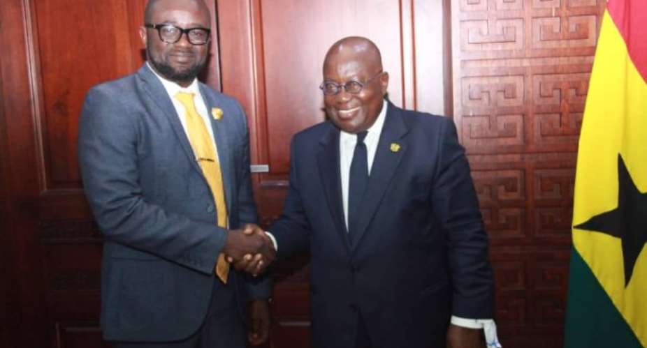 Prez. Akufo Addo Charges New GFA President To Ensure Transparency And Win Trophies