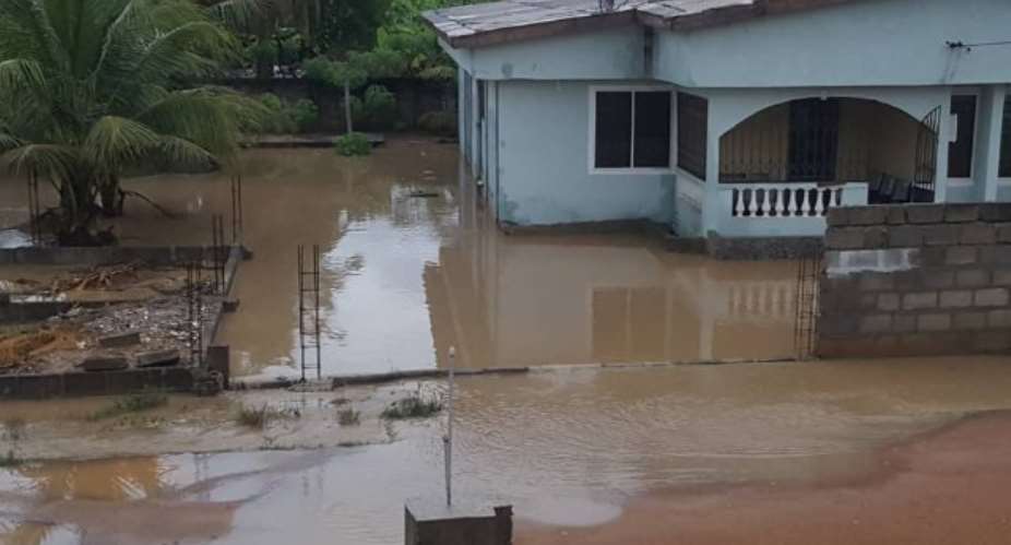 Cape Coast: People Trapped, Farms Submerged In Torrential Rain