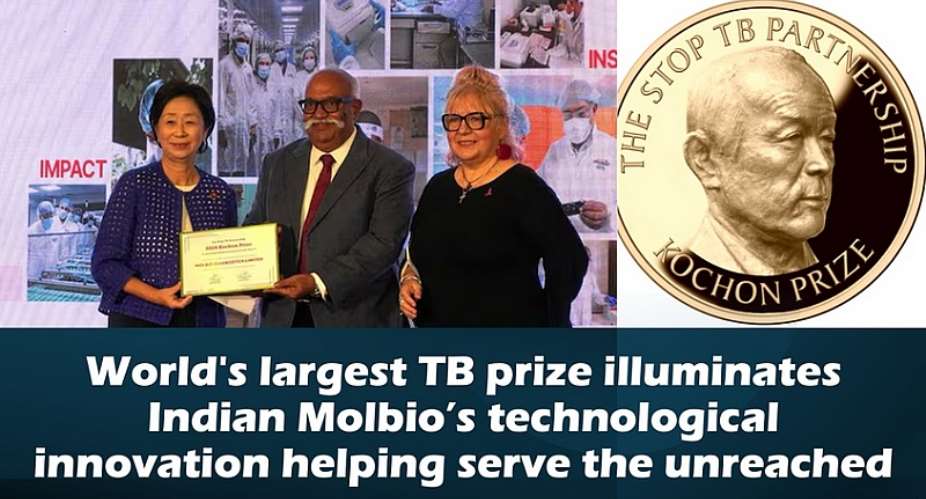 Worlds largest TB prize illuminates Indian Molbio’s tech innovation reaching the unreached