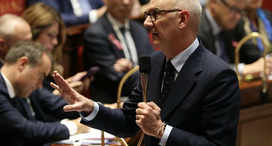 Finance Minister Roland Lescure is trying to get a 2027 budget that calls for billions of euros in spending cuts passed in Parliament -  Thomas SAMSON / AFP