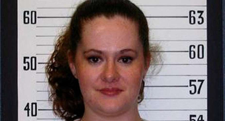 This file photo shows Christa Gail Pike, at age 36, at the Tennessee Department of Correction in 2004. -  Tenessee Department of Correction, Reuters