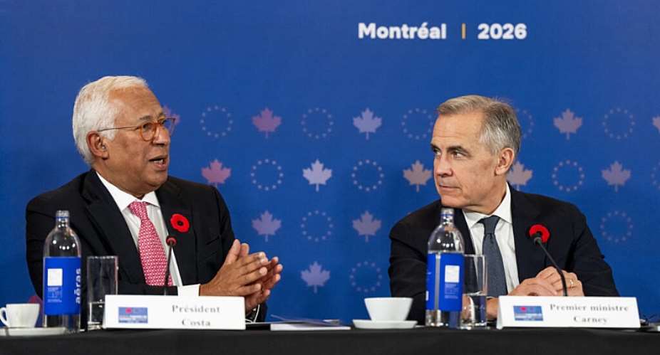 The EU and Canada have sought to move closer together since Donald Trumps return to the White House upended relations with Washingtons traditional allies. -  Christopher Katsarov, AFP