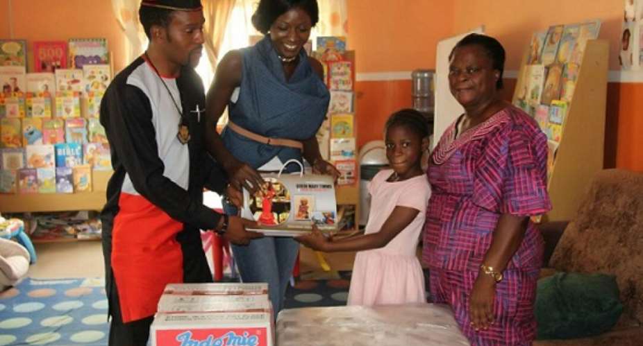 Face Of NGEA Mary Timms Visits Orphanage, Donates For The Kids