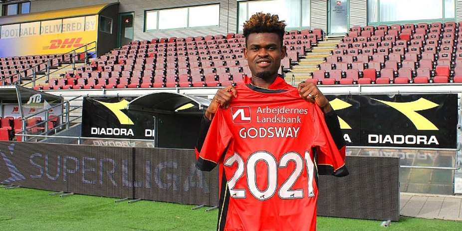 Godsway Donyoh Eyes More Trophies With Nordsjaelland After Contract Extension