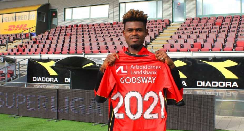 Godsway Donyoh Earns Plaudits From FC Nordsjlland Chief After Contract Extension