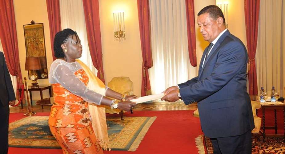 Ghana's Ambassador To Ethiopia Presents Credentials