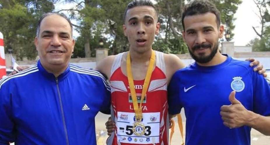 Libyan Footballer Wins Half Marathon Bronze