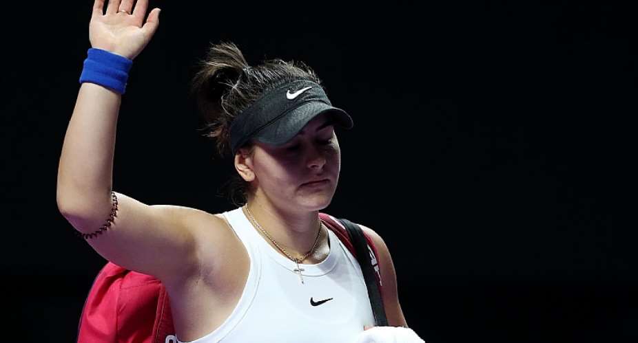 Bianca Andreescu Withdraws From WTA Finals After MRI On Injured Knee