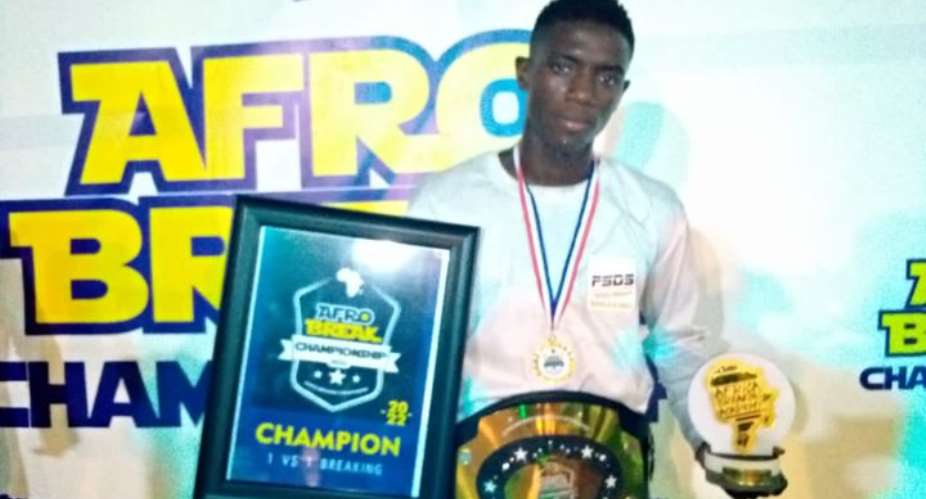 Pape from Senegal wins 2022 Afro Break Championship in Ghana