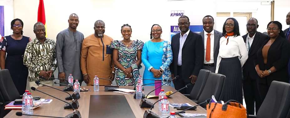 Group Photo from the result presentation at the Ministry of Finance