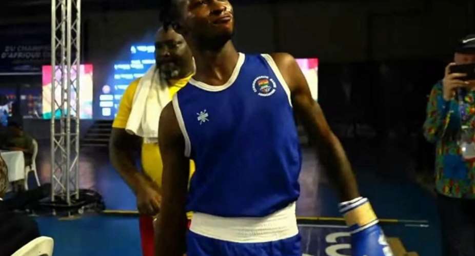 Joseph Commey settles for bronze after semi-final defeat at IBA Africa Boxing Championship