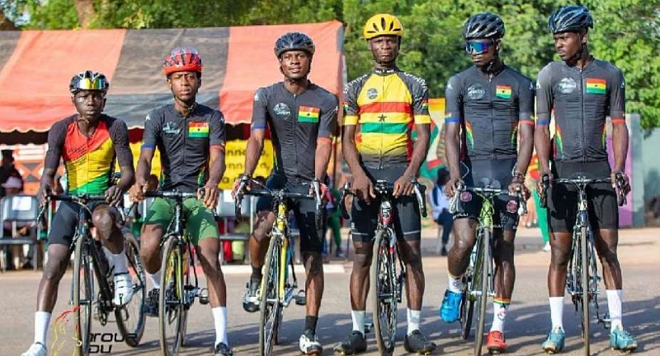 Ghanaian cyclists show fighting spirit on debut at Tour Du Faso stage one