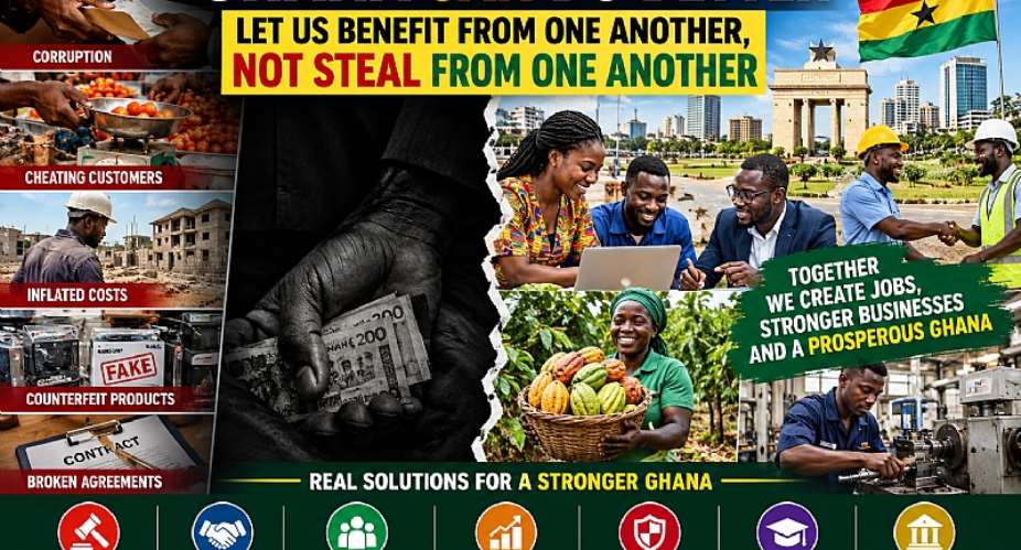 Ghanas Biggest Problem: We Would Rather Steal From One Another Than Benefit From One Another