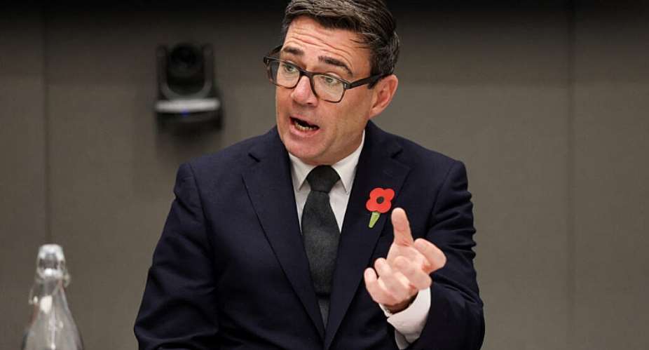 Britains Prime Minister Andy Burnham chairs a meeting of the National Economic Council in Glasgow on October 30, 2026. -  Russell Cheyne, AFP
