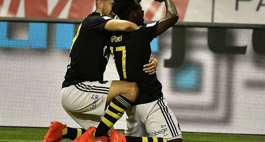 Ebenezer Ofori finds the net in AIK heavy win in Swedish top-flight