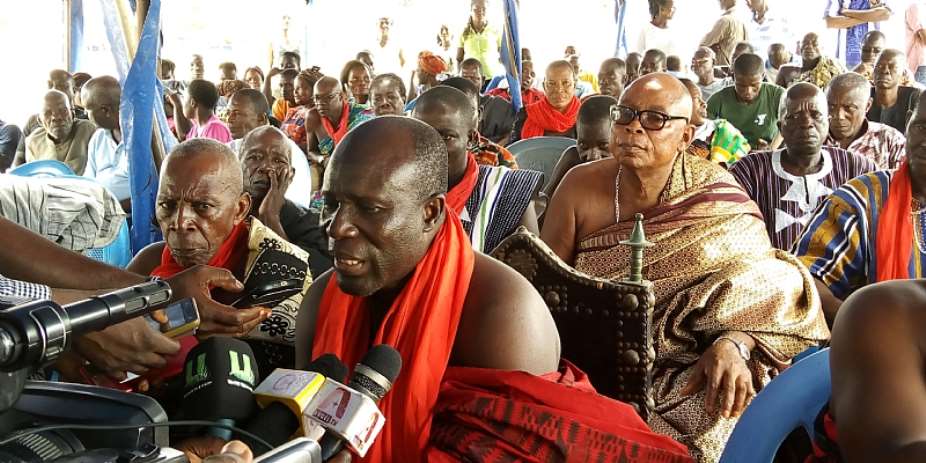 Axim Chiefs urge government to disregard Nsein Chief's plans to halt Axim Fishing Harbour