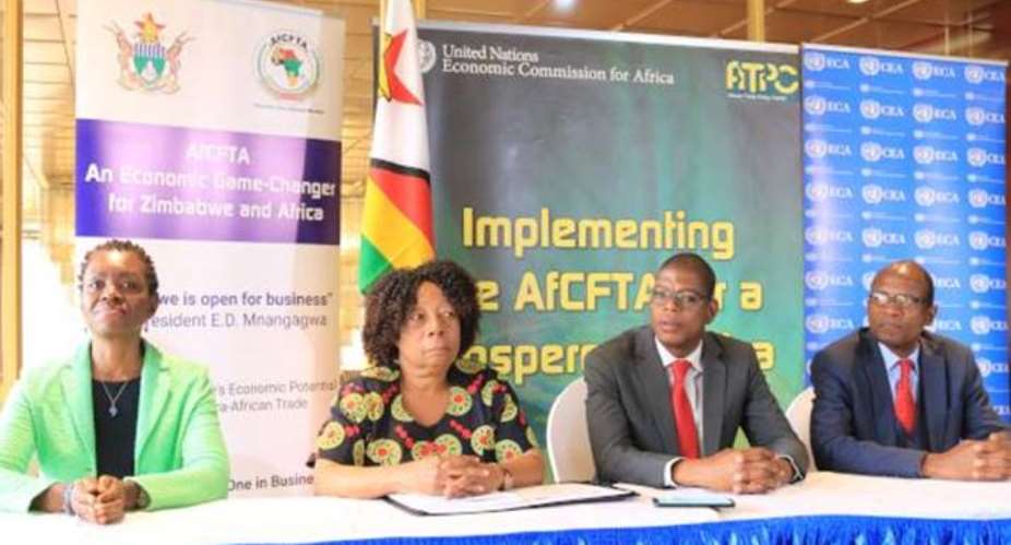 ECA, AUC Pledge Support To Zimbabwe On AfCFTA Implementation