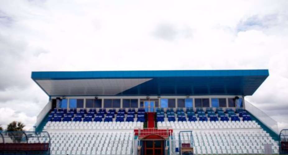 Check out beautiful pictures of Dr Kwame Kyei's Nations FC Stadium at Abrankese