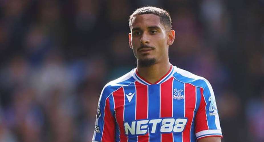Crystal Palaces towering French centre-back, Maxence Lacroix. Credit: Getty Images.