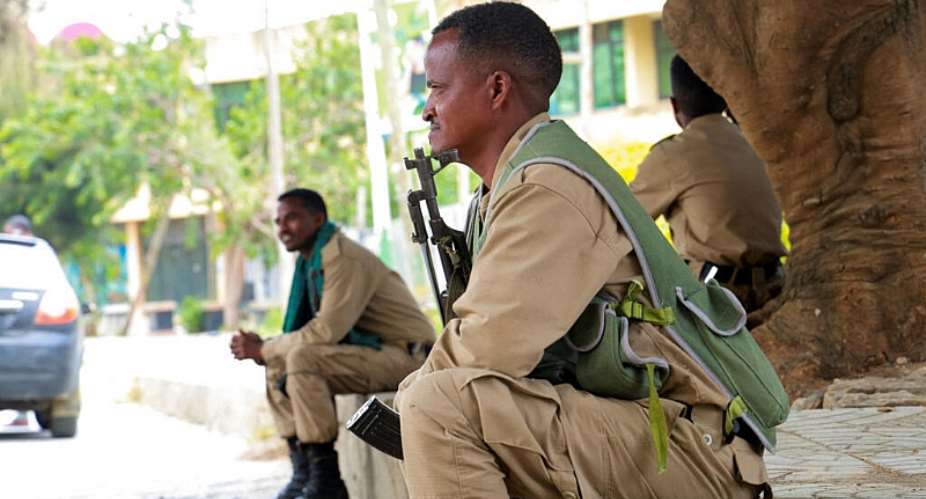 File photo: Members of the Tigrayan forces sit along a street as they patrol Mekelle, Tigray region, September 24, 2026. -  Reuters (File)