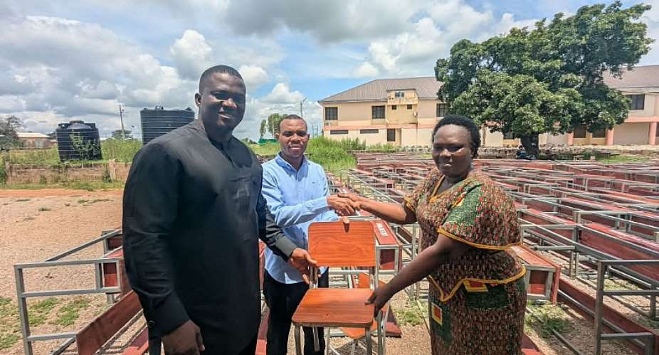 Kasena Nankana West Handed Over 900 Furniture, 3-Unit Classroom Block To Tackle Educational Challenges
