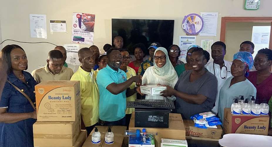 Calvary Temple Assemblies of God donates hospital items to Suntreso Hospital