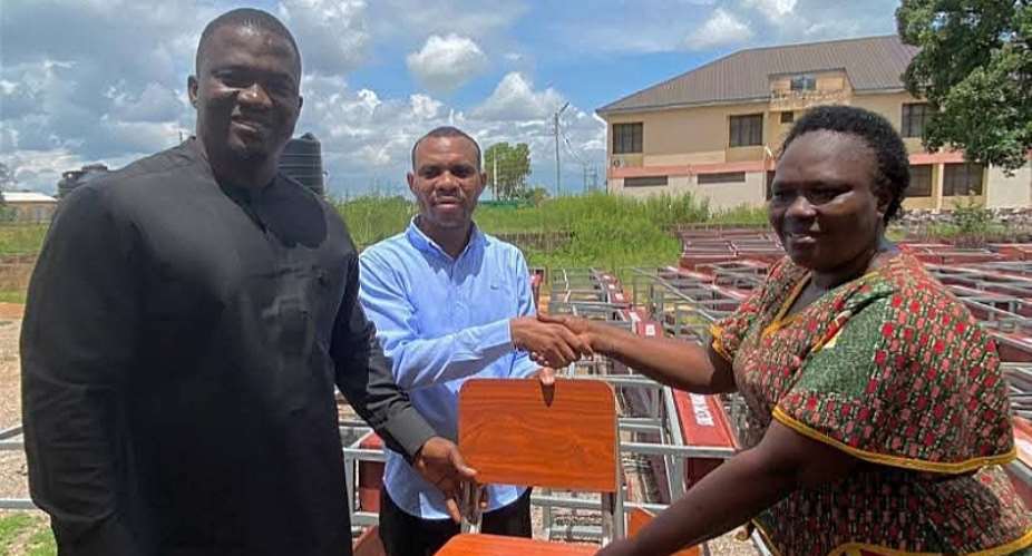 Nikyema Billa Alamzy secures 3,800 additional furniture for schools in Kassena-Nankana West