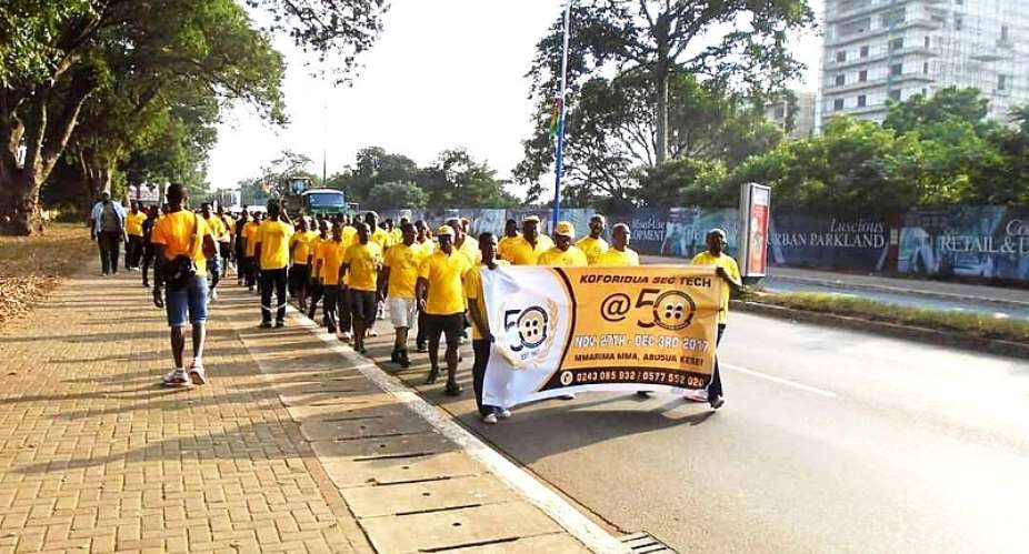 Mmarima Mma Golden Jubilee Walk The Biggest So Far