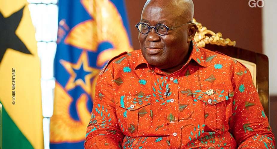 Giving you a little confidence to trust in President Nana Akufo-Addo