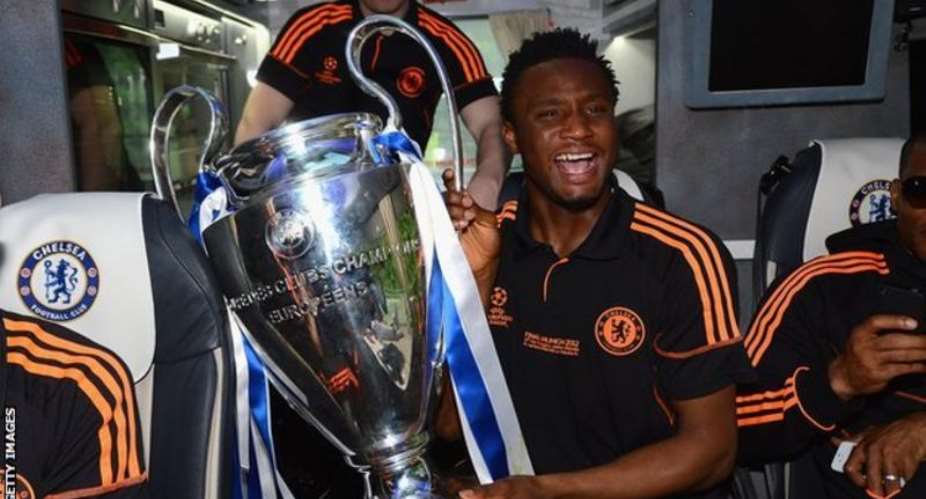 John Mikel Obi won the Champions League in 2012 with Chelsea, as well as two Premier League titles