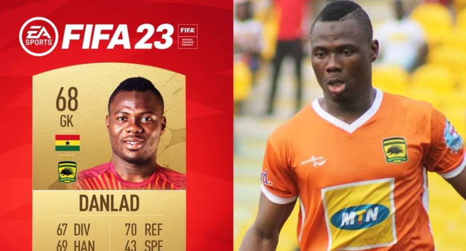 Asante Kotoko: Ibrahim Danlad the only Ghana Premier League player in FIFA 23 game