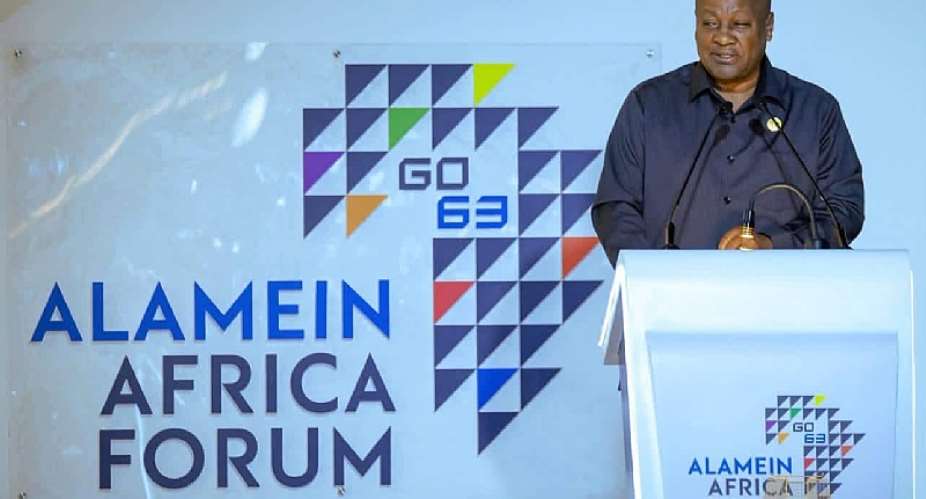 Mahama calls for healthcare investment at Alamein Africa Forum in Egypt