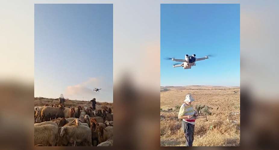 Settlers in the occupied West Bank are using drones to harass and monitor Palestinian residents. Activists say their use is making life unbearable for the local population. -  The Observers / Herd of Justice
