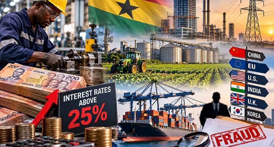 Ghana’s Industrial Ambition Faces the Reality of High Costs, Expensive Credit and Global Competition