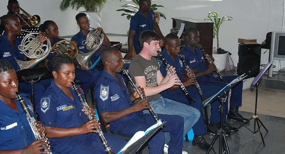 Police Band Rocks Accra With Peace Concert