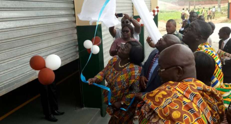 President Nana Addo Commissioning water project in Wa