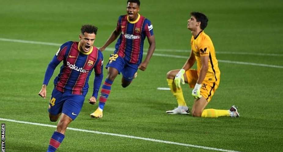La Liga: Coutinho Earns Barcelona Point