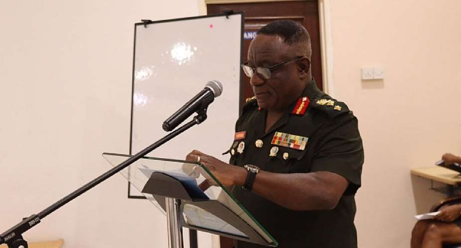 KAIPTC Commandant, Major General Francis Ofori