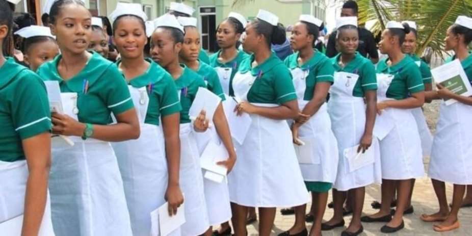 Student nurses angry, demand payment of two years allowances