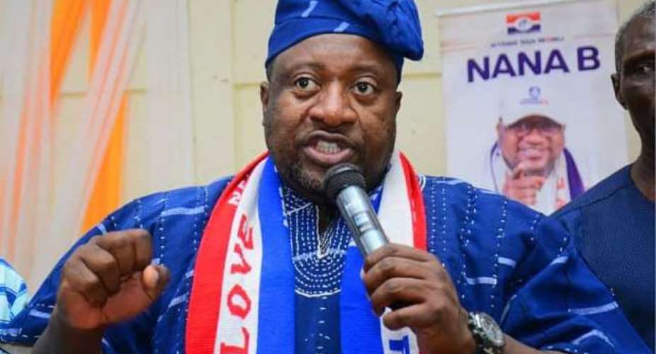 Newly elected NPP Second Vice Chairman Henry Nana Boakye, popularly known as Nana B