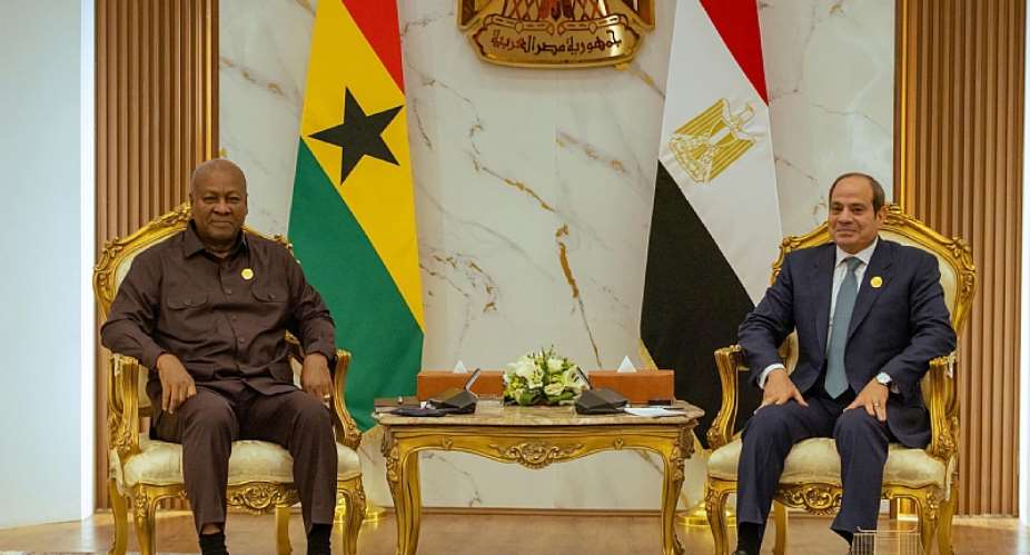 Ghana, Egypt deepen cooperation in health, defence and housing