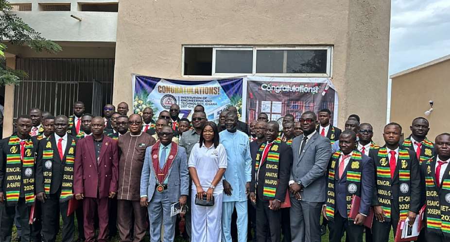 Improving engineering practice: IET Ghana inducts 35 new members at Tamale Technical University