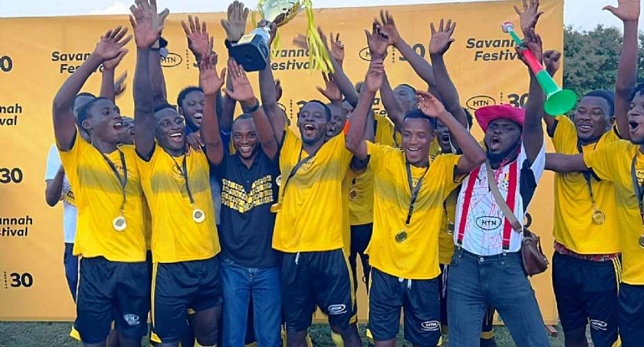 MTN Ghana SavannahFest Football Gala saw Gumani FC rise from fourth to champions