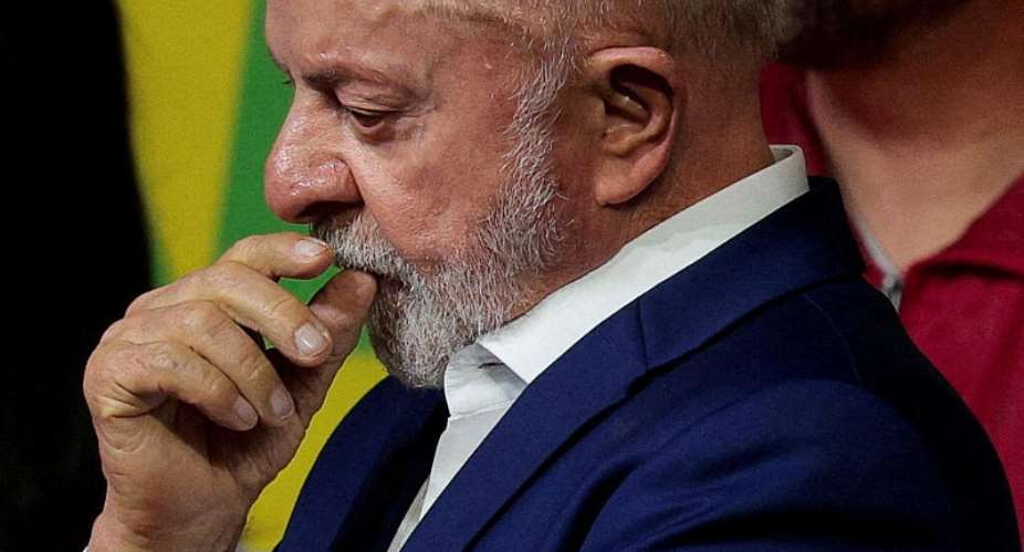 Brazilian President Luiz Inacio Lula da Silva, the Workers Party (PT) candidate for presidential re-election, speaks to supporters in Sao Paulo, Brazil, October 4, 2026. -  Brian Snyder, Reuters