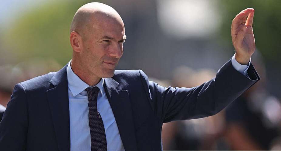 Zinedine Zidane took over in July from Didier Deschamps as head coach of Frances national football squad. - REUTERS - Abdul Saboor