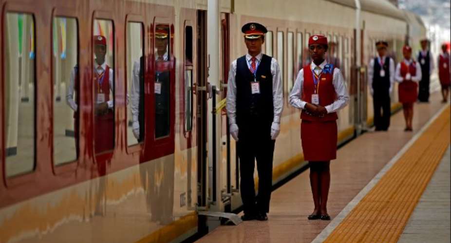 Ethiopia opens Chinese-built railway to Djibouti