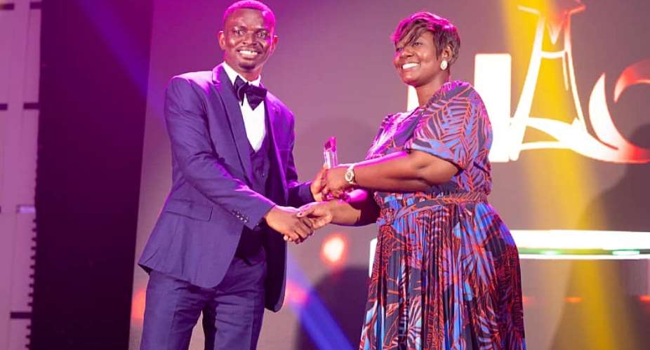 Richard Opoku Picks Winner Award At Humanitarian Awards Ghana 2020