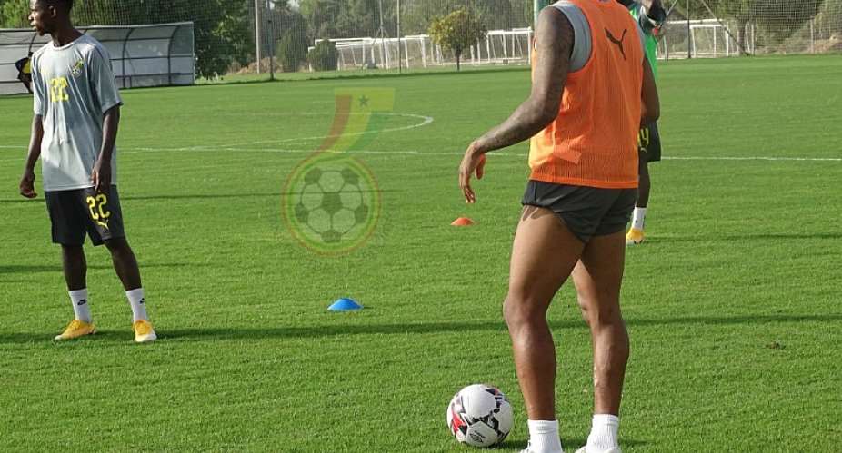 PHOTOS: Black Stars Players Commence Training In Turkey Ahead Of Friendlies