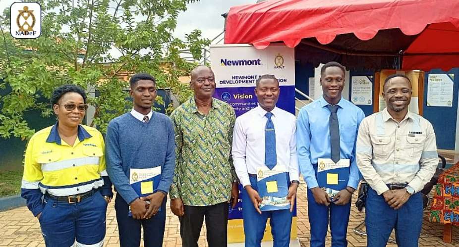 NADeF/Liebherr scholarship program transforms lives in Ahafo communities